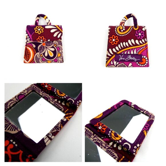 Vera Bradley Safari Sunset Mirror & Frannie Crossbody Shoulder Bag - Picture 12 of 12